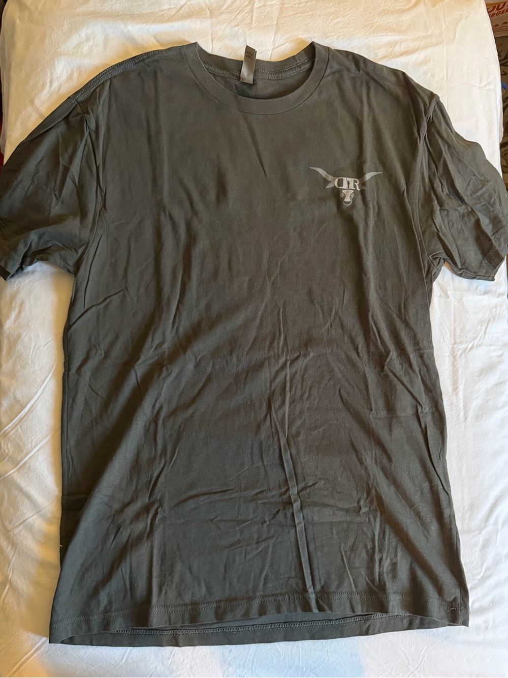 Darius Rucker Next Level Apparel Unisex Tour Short-Sleeve Tee - Charcoal Gray
